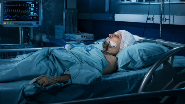 Un posto al sole, Gianluca Palladini nel letto di ospedale
