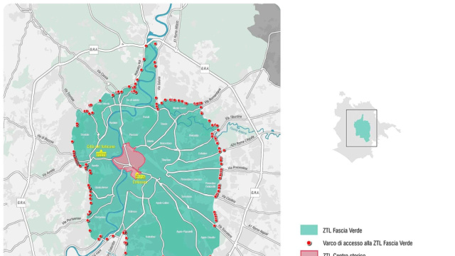 ZTL Roma 2026: nuove regole e orari zone a traffico limitato &copy; Creative Commons