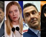 Giuseppe Conte, Giorgia Meloni, Roberto Vannacci, Elly Schlein (&copy; Facebook)