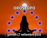 Locandina per l'oroscopo di gioved&igrave; 17 settembre 2026 - &copy; Roberta Carsoli.