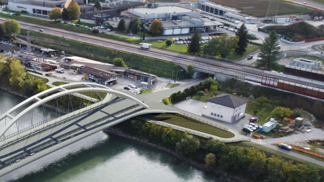 Ponte di Ravina, ecco il progetto della nuova struttura &copy; Creative Commons