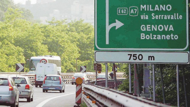 A7 Serravalle-Genova: chiuso il tratto tra Genova Bolzaneto e ... &copy; Creative Commons