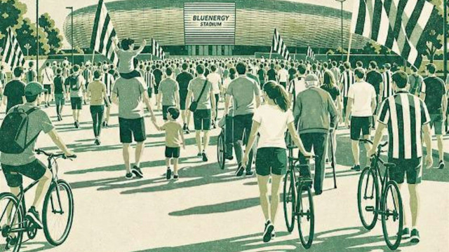 ALLO STADIO IN BICICLETTA - pedalata ecologica - Play for ... &copy; Creative Commons