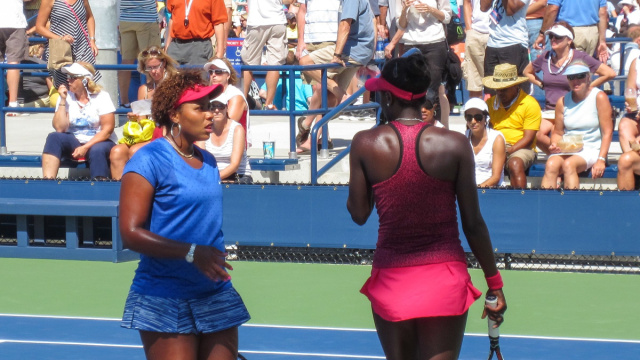 File:Taylor Townsend e Asia Muhammad Agosto 2014.jpg - Wikipedia &copy; Creative Commons