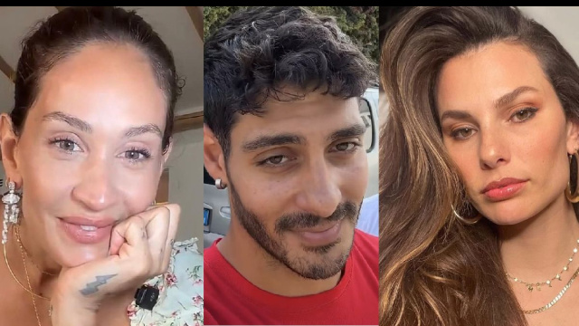 Helena Prestes, Javier Martinez e Dayane Mello &copy; Instagram.