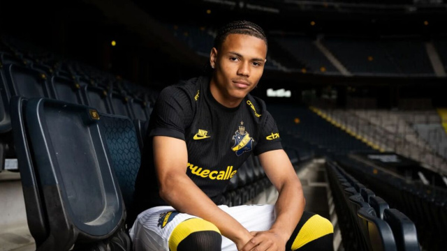 Kevin Illing, attaccante dell'AIK. Foto &copy; AIK