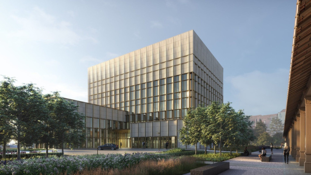 Milano  Cagnola &ndash; Cantiere Consolato USA di Piazzale Accursio ... &copy; Creative Commons