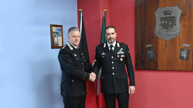 Roberto Nossein comandante della Stazione Carabinieri di Aosta ... &copy; Creative Commons