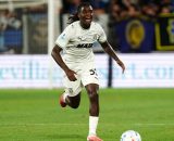 Darryl Bakola, centrocampista del Sassuolo. Foto &copy; Dazn