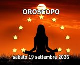 Locandina per l'oroscopo di sabato 19 settembre 2026 - &copy; Roberta Carsoli.