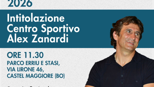 Castel Maggiore intitola il centro sportivo ad Alex Zanardi ... &copy; Creative Commons