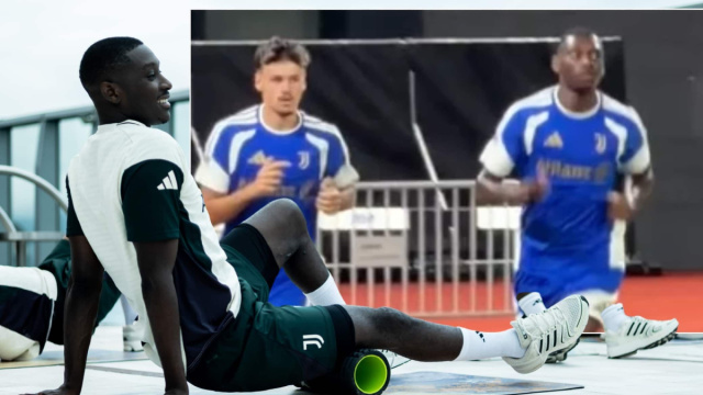 Juventus, allenamento in vista del Chelsea: Kolo Muani e ... &copy; Creative Commons
