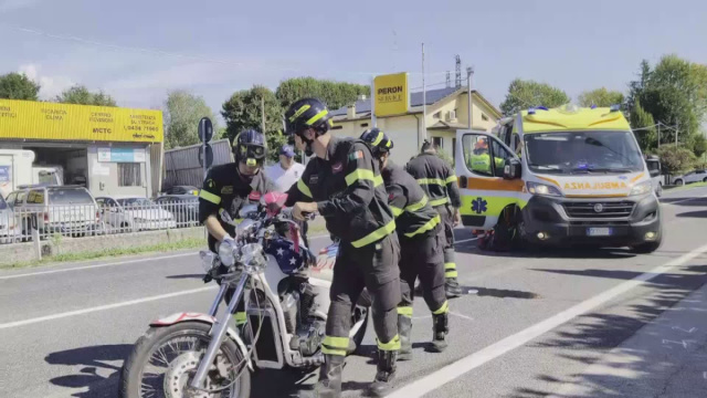 Scontro tra auto e moto sulla Pontebbana, feriti due coniugi &copy; Creative Commons