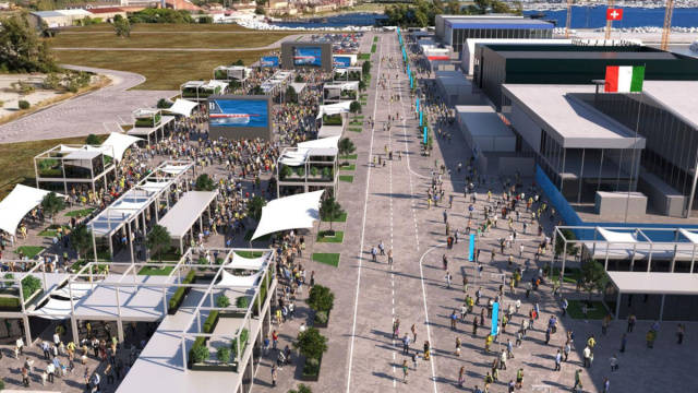 Ecco come saranno le basi dei team a Bagnoli per l'America's Cup &copy; Creative Commons