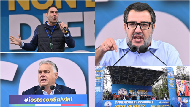 Lega, il raduno di Pontida 2024 tra big e militanti. FOTO  Sky TG24 &copy; Creative Commons