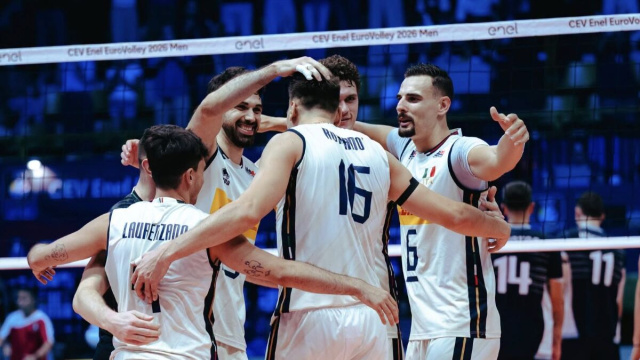 Nazionale italiana di pallavolo &copy; Pagina Facebook ufficiale della Federazione Italiana Pallavolo