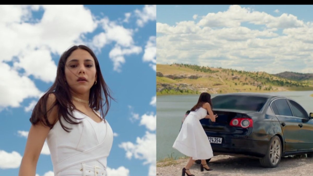 Zerrin butta Demir in mare &copy; Kanal D.