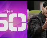 Il logo di The 50 e Javier Martinez &copy; Prime Video/Mediaset.