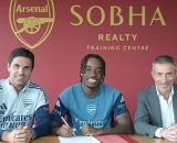 Noni Madueke, attaccante dell'Arsenal. Foto &copy; Arsenal