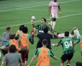 Vasilije Adzic, centrocampista del Sassuolo. Foto &copy; Sassuolo