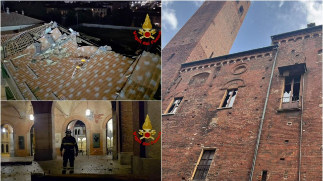 Cremona in ginocchio dopo la tromba d'aria e la grandine. Danni a ... &copy; Creative Commons