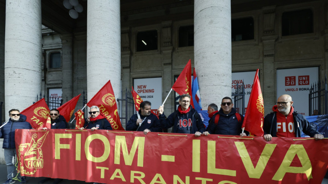 Ex Ilva, proclamato sciopero di 24 ore dei lavoratori dell'indotto ... &copy; Creative Commons