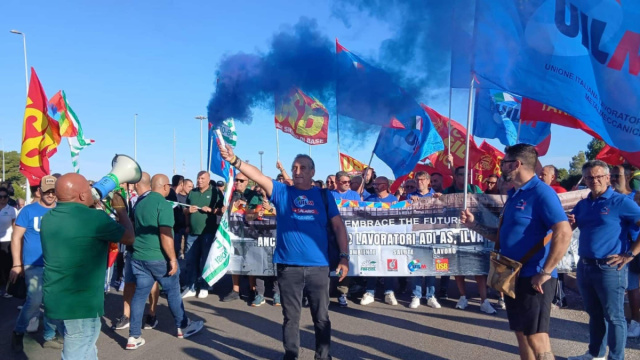 Ex Ilva Taranto, sciopero di 24 ore e blocco delle strade: le ... &copy; Creative Commons