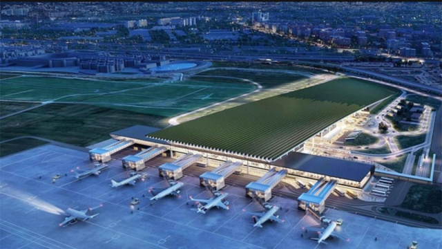 Firenze, aeroporto Vespucci: un vigneto sul tetto del nuovo ... &copy; Creative Commons