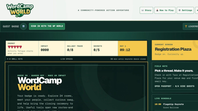 Gutenberg Times: The WordPress 7.2 release squad, WordCamp World ... &copy; Creative Commons