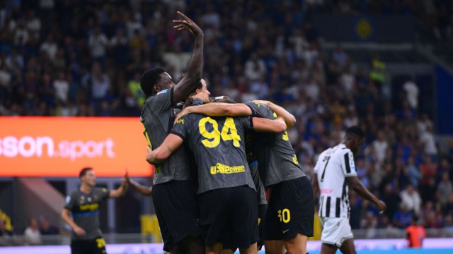 Pio Esposito, attaccante dell'Inter. Foto &copy; Inter