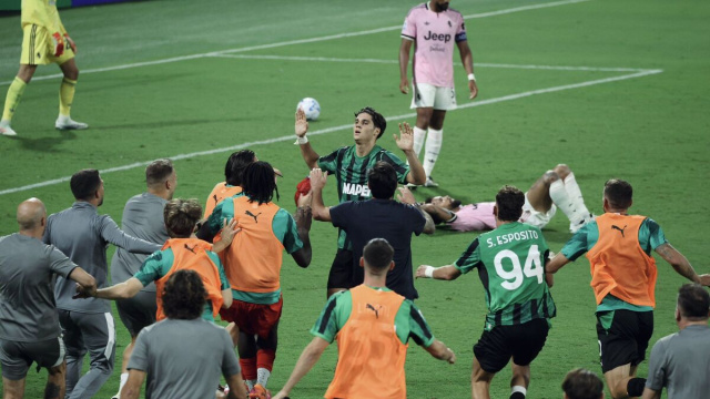 Vasilije Adzic, centrocampista del Sassuolo. Foto &copy; Sassuolo