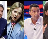 Giuseppe Conte, Giorgia Meloni, Roberto Vannacci ed Elly Schlein (&copy; Facebook)