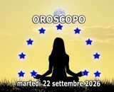 Locandina per l'oroscopo di marted&igrave; 22 settembre 2026 - &copy; Roberta Carsoli.