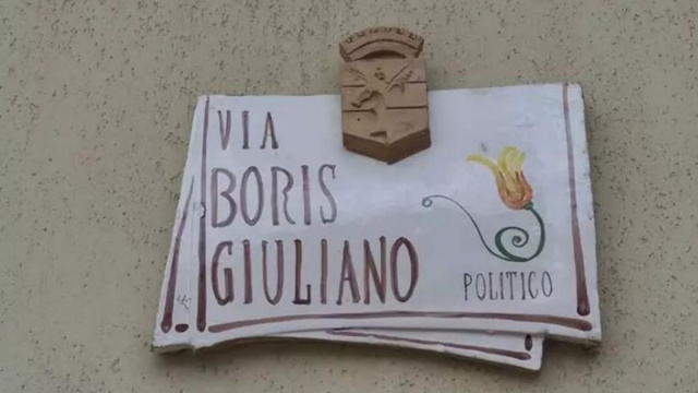 Boris Giuliano "politico", targa rimossa dopo le proteste della ... &copy; Creative Commons