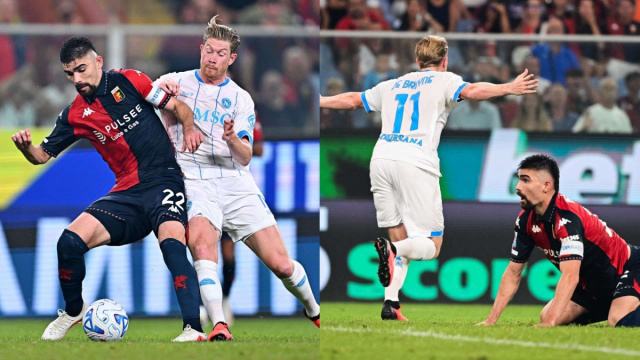 Cosa &egrave; successo in Genoa-Napoli al goal di De Bruyne: era fallo o ... &copy; Creative Commons