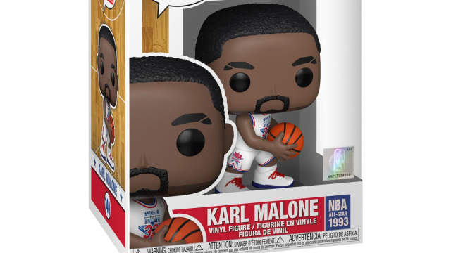 Funko POP! NBA Legends: Karl Malone (White All-Star Uni 1993 ... &copy; Creative Commons