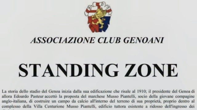 Genoa, protesta dei tifosi contro il taglio dei posti al Ferraris &copy; Creative Commons
