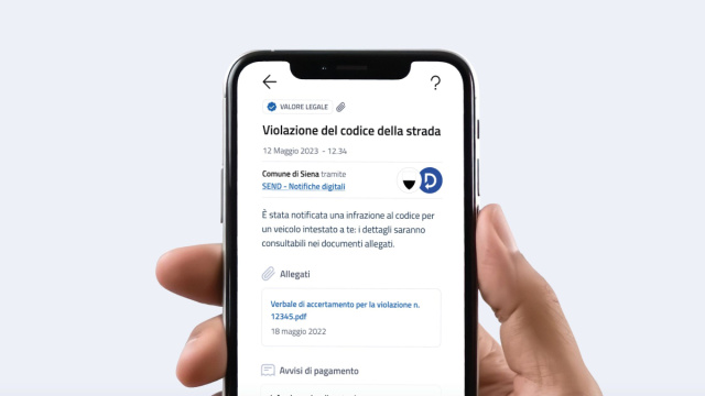 Notifiche via Pec o sull'app Io, la polizia municipale di Carini ... &copy; Creative Commons