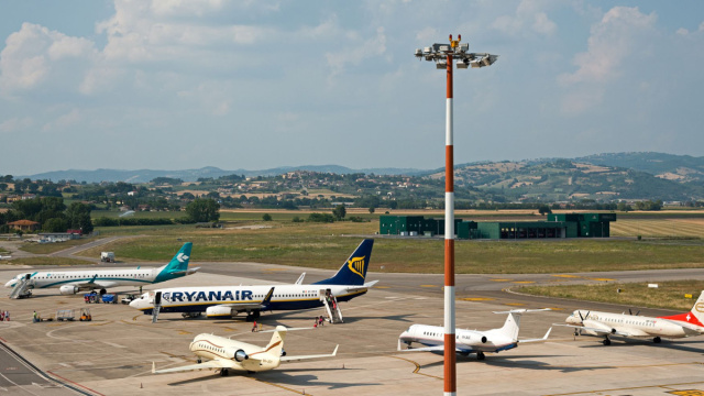 Perugia fa record ad aprile con 67.027 passeggeri &ndash; Italiavola ... &copy; Creative Commons