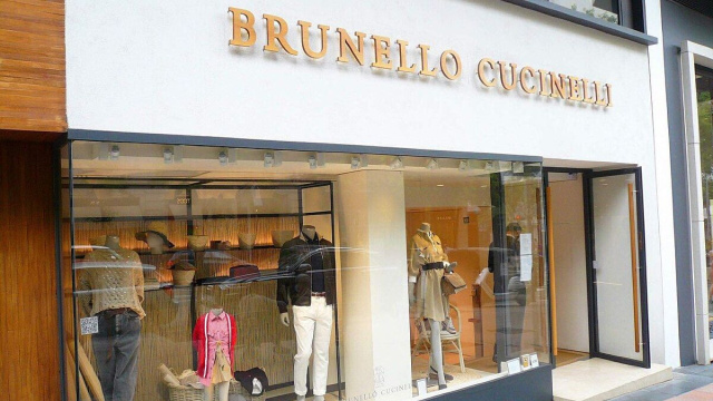 Vetrina Brunello Cucinelli - Wikimedia