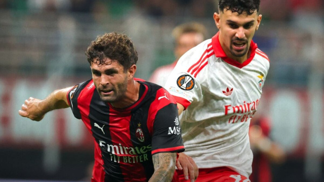 Christian Pulisic, attaccante del Milan. Foto &copy; Milan