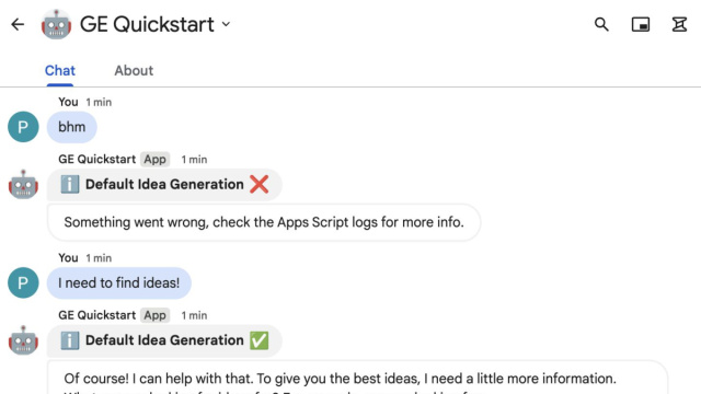 Esempi di Google Apps Script  Google for Developers &copy; Creative Commons