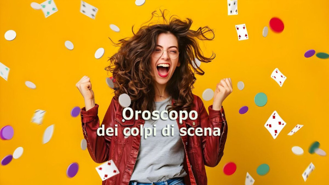 Locandina per l'oroscopo dei colpi di scena - &copy; Gemini AI.