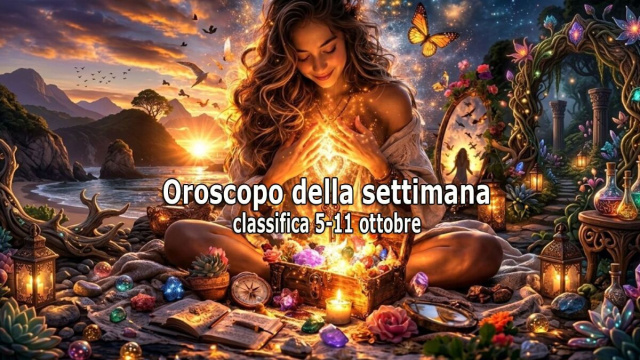 Locandina per l'oroscopo della settimana 5-11 ottobre 2026 - &copy; Pixabay.