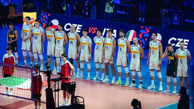 Nazionale italiana di pallavolo &copy; Pagina Facebook ufficiale della Federazione Italiana Pallavolo