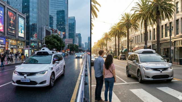 Robotaxi: a che punto siamo? Le citt&agrave; dove le auto guidano da sole ... &copy; Creative Commons