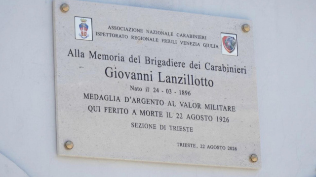Trieste ricorda il brigadiere Giovanni Lanzillotto &copy; Creative Commons