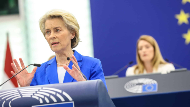 Von der Leyen alla prova del Parlamento Ue per la rielezione &copy; Creative Commons