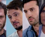 Eduardo, Gianluca, Damiano e Marina - screenshot &copy; Un posto al sole.