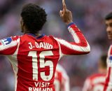 Jonathan David, attaccante dell'Atletico Madrid. Foto &copy; Atletico Madrid